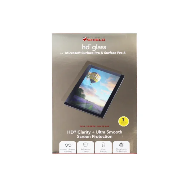گلس صفحه نمایش سرفیس پرو (4 تا 7) مدل HD GLASS برند ZAGG